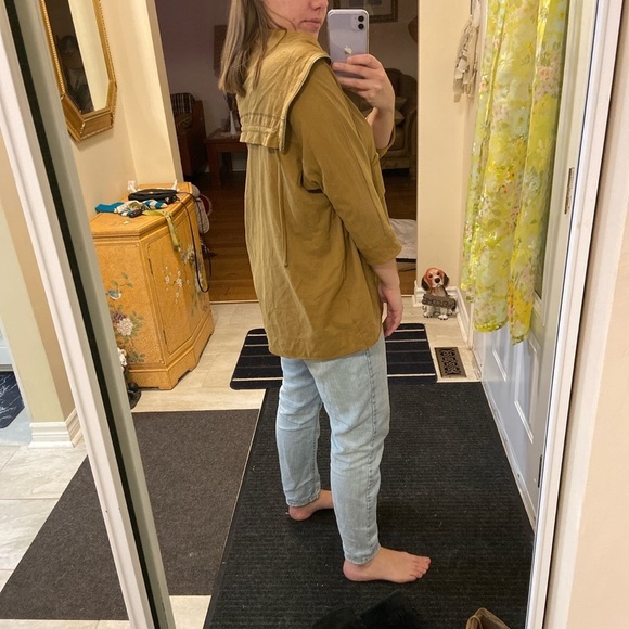 Zara Trafaluc Oversized Poncho Shirt - Picture 6 of 6